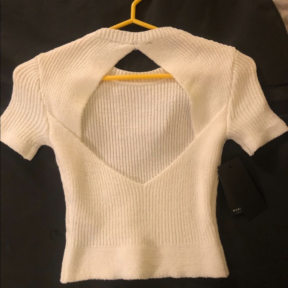 Marciano Knit Open Back Top - Picture 4 of 4